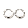 201 Stainless Steel Huggie Hoop Earrings STAS-H164-04P-1