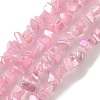 Spray Painted Glass Beads Strands GLAA-P062-C02-1