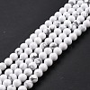 Synthetic Howlite Beads Strands G-E568-04A-1