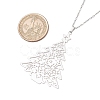 Non-Tarnish 201 Stainless Steel Pendants Necklace NJEW-JN04864-2