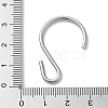 304 Stainless Steel S-Hook Clasp STAS-C085-03G-P-3