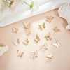 BENECREAT 20Pcs 10 Style Brass Pendants KK-BC0002-80-5