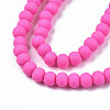 Handmade Polymer Clay Beads Strands X-CLAY-N008-053-03-3