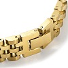 304 Stainless Steel Link Chain Bracelets BJEW-G685-02B-3