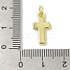Brass Micro Pave Cubic Zirconia Pendants KK-M283-20B-02-3