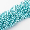 Glass Pearl Beads Strands HY-8D-B12-3