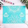 Self-Adhesive Silk Screen Printing Stencil DIY-WH0173-047-07-5