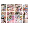 50Pcs 50 Styles Rectangle Paper Self Adhesive Stickers PW-WG56651-03-1