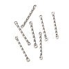 Non-Tarnish 304 Stainless Steel Connector Charms STAS-Q323-02B-P-1