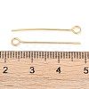 Brass Eye Pins KK-N254-48B-G-3