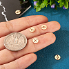 Real 14K Gold Plated Brass Connector Charms KK-TAC0017-04G-02-5