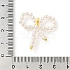 ABS Plastic Pearl Beaded Pendants KK-S396-34G-3