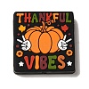 Thanksgiving Theme Silicone Beads SIL-S006-05B-1