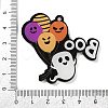 Halloween Theme Double Sided Printed Acrylic Pendants OACR-Z023-02B-3