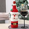Christmas Acrylic Fiber Wine Bottle Sleeve AJEW-M214-02-1
