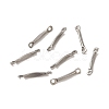 Non-Tarnish 304 Stainless Steel Connector Charms STAS-Q323-10P-1