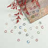 1000pcs 10 Colors Aluminum Jump Rings ALUM-CJ0001-20-4