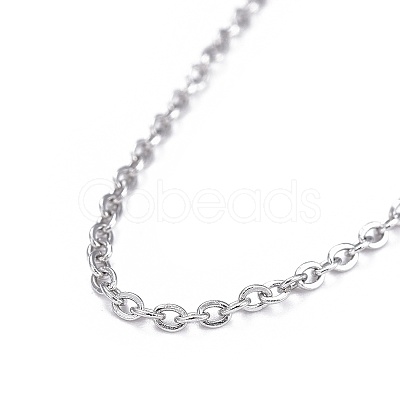 Tarnish Resistant 304 Stainless Steel Necklaces X-NJEW-E080-13P-01-1