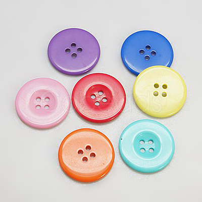 Resin Buttons RESI-D033-23mm-M-1