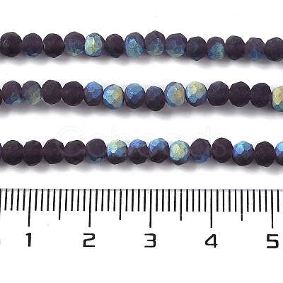 Transparent Glass Beads Strands EGLA-A044-T4mm-MB15-1