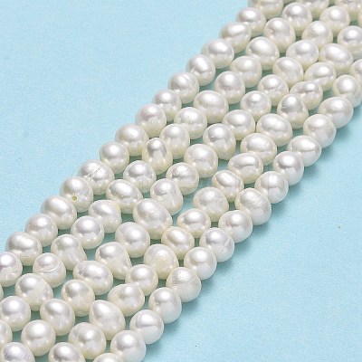 Natural Cultured Freshwater Pearl Beads Strands PEAR-F018-13D-01-1