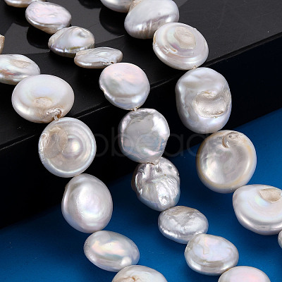 Natural Keshi Pearl Beads Strands PEAR-S018-03B-1