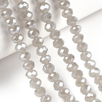 Electroplate Glass Beads Strands EGLA-A044-J3mm-A10-1