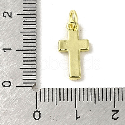 Brass Micro Pave Cubic Zirconia Pendants KK-M283-20B-02-1