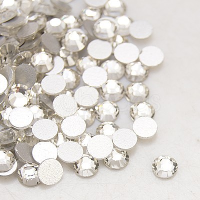 Glass Flat Back Rhinestone X-RGLA-C002-SS34-001-1