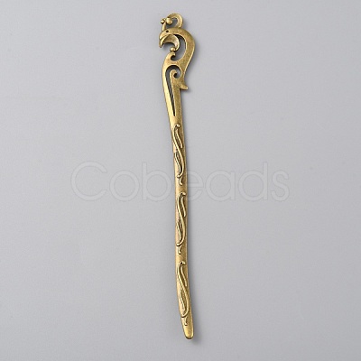 Alloy Phoenix Hair Sticks MRMJ-WH0077-100L-AB-1