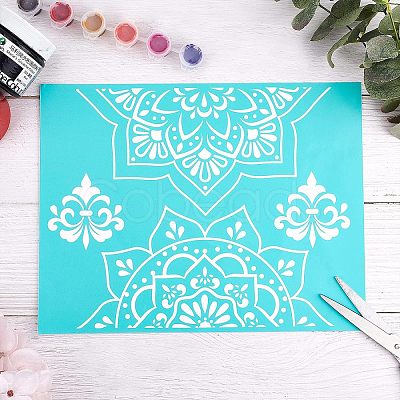 Self-Adhesive Silk Screen Printing Stencil DIY-WH0173-047-07-1