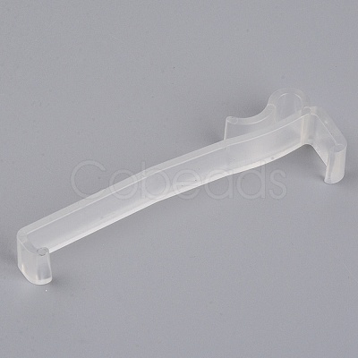 (Clearance Sale)PC Plastic Curtain Overlay Clips FIND-WH0072-09-1