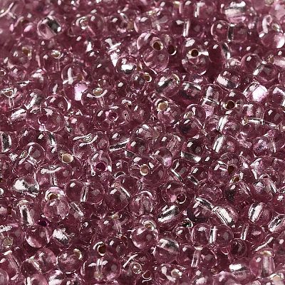 Baking Paint Glass Seed Beads SEED-K009-03B-10-1