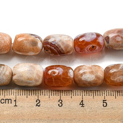 Natural Dragon Veins Agate Beads Strands G-A223-D11-01E-1