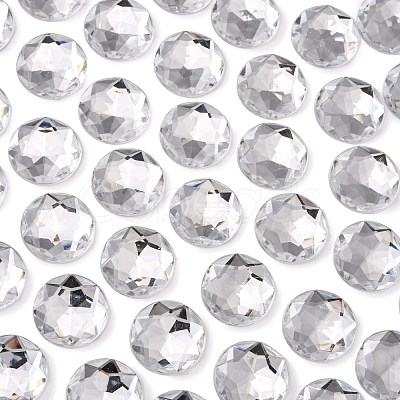 Acrylic Rhinestone Cabochon PGO-20mm38-1