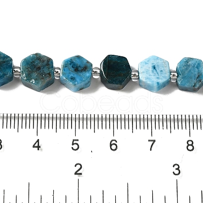 Natural Apatite Beads Strands G-P534-A02-01-1