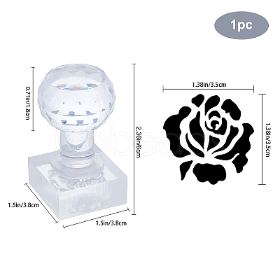 Plastic Stamps DIY-WH0350-080-1