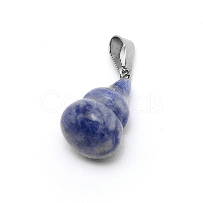 Natural Sodalite Pendants G-WH0006-22J-1