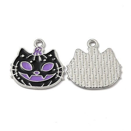 Alloy Enamel Pendants X-ENAM-Z001-15P-02-1