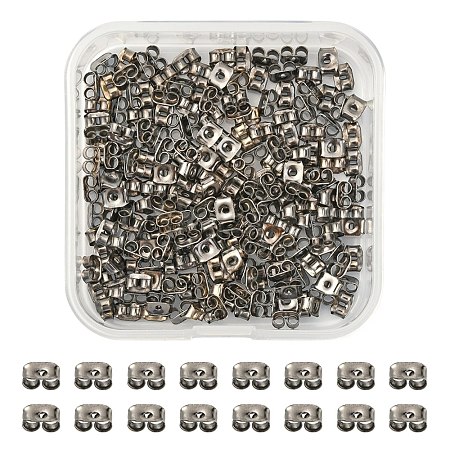 200Pcs Iron Ear Nuts IFIN-YW0001-01B-1