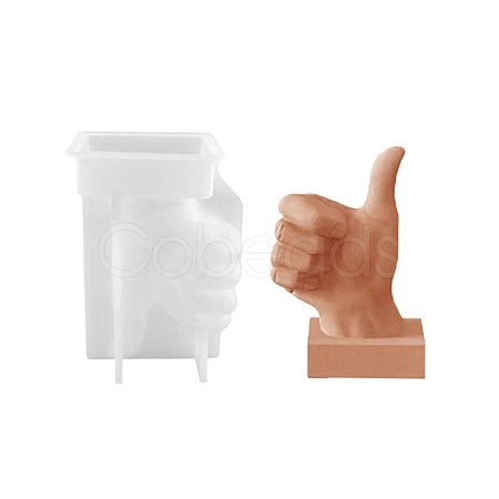 Good Hand Gesture Display Silicone Molds DIY-I096-10-1