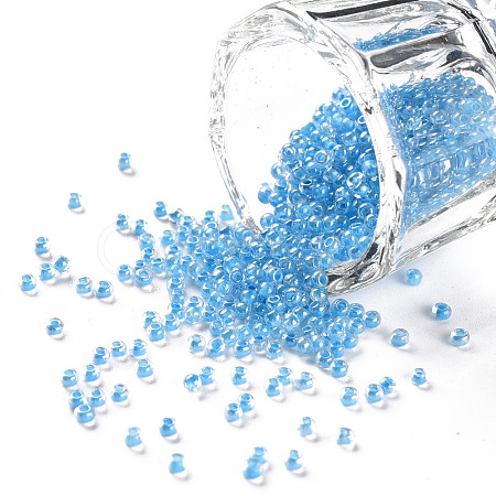 11/0 Grade A Transparent Glass Seed Beads X-SEED-N001-F-256-1