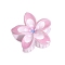 Resin Claw Hair Clips, Hair Accessories for Women & Girls, Floewr, Pearl Pink, 80x70mm