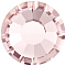 Preciosa&reg Crystal Hotfix Flatback Stones, Czech Crystal, Round(438 11 612 Chaton Rose VIVA 12 &reg), 70530 Vintage Rose, SS8(2.3~2.5mm)