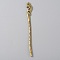 Alloy Phoenix Hair Sticks, Hair Accessories for Women, Antique Bronze, 160x17x3mm