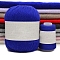 Hand-Woven Cashmere 3 Shares  Yarn, for Garments Scarves Sweater Shawl Hats, Royal Blue, 75g/skein