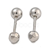 304 Stainless Steel Cartilage Earrings EJEW-B066-01I-P-1