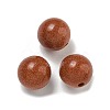 Synthetic Goldstone Beads G-G147-01K-1