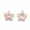 201 Stainless Steel Charms STAS-F192-028RG-2
