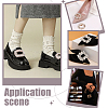 PandaHall Elite 4Pcs 2 Style Alloy Crystal Rhinestone Shoe Decorations AJEW-PH0011-49KCG-6